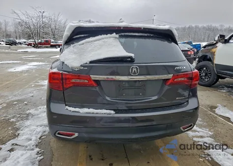 2014 Acura Mdx z USA, uszkodzony, nr VIN 5FRYD4H28EB016457